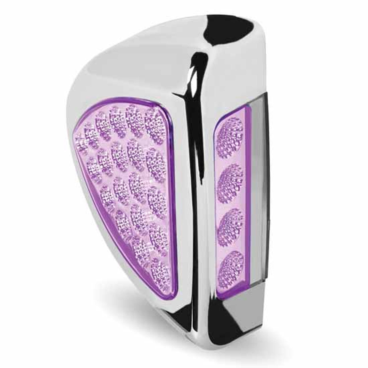 Dual Revolution LEDs, LED Lighting Amber Turn & Marker to Purple Auxiliary Peterbilt Headlight Turn Signal LED Light – 24 Diodes (Copy)