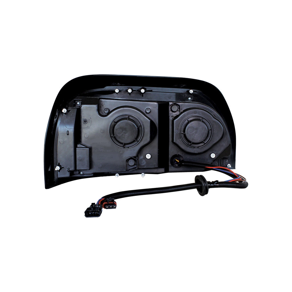 Chrome Headlight With LED Turn Signal & Light Bar For 1996-2010 Freightliner Century