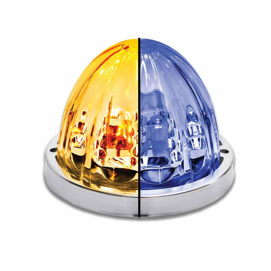 Clearance & Marker Star-Burst Watermelon Dual Revolution LED Light - 19 Diodes